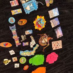 Assorted Souvenir Refrigerator Magnet Collection