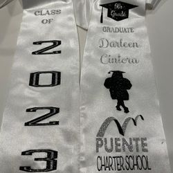 Graduation Sash 