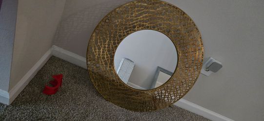 Metallic Bronze Wall Mirror