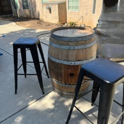 Barrel Bar Stools
