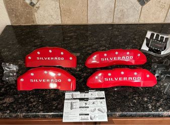 MGP brake caliper cover for Silverado.