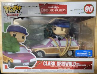 $60 Funko Rides Walmart Exclusive National Lampoon's Christmas Vacation Clark Griswold With Station Wagon 