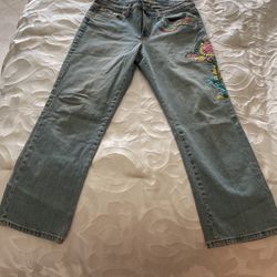 Embroidery Jeans Size 12