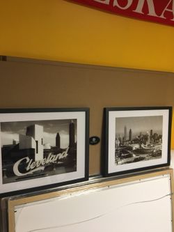 Cleveland art framed 14x18 inch
