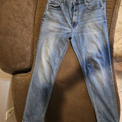 Calvin Klein Slim Straight Medium Wash Jeans 36x32
