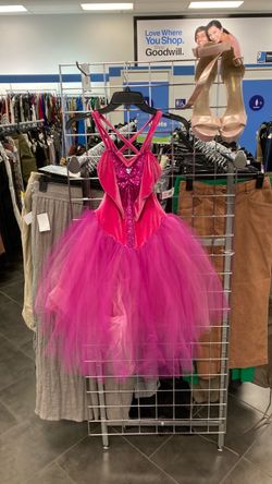 Hot Pink Tutu Dance Costume Dress