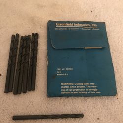 CHICAGO-LATROBE Jobber Length Drill Bit, Drill Bit Size 7/32 in, Drill Bit Point Angle 118 ° 8pc