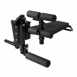 Mikolo Leg Curl and Extension Attachment for 3" x 3" Power Cage Rack Attachment Set,Home Gym Accessories
