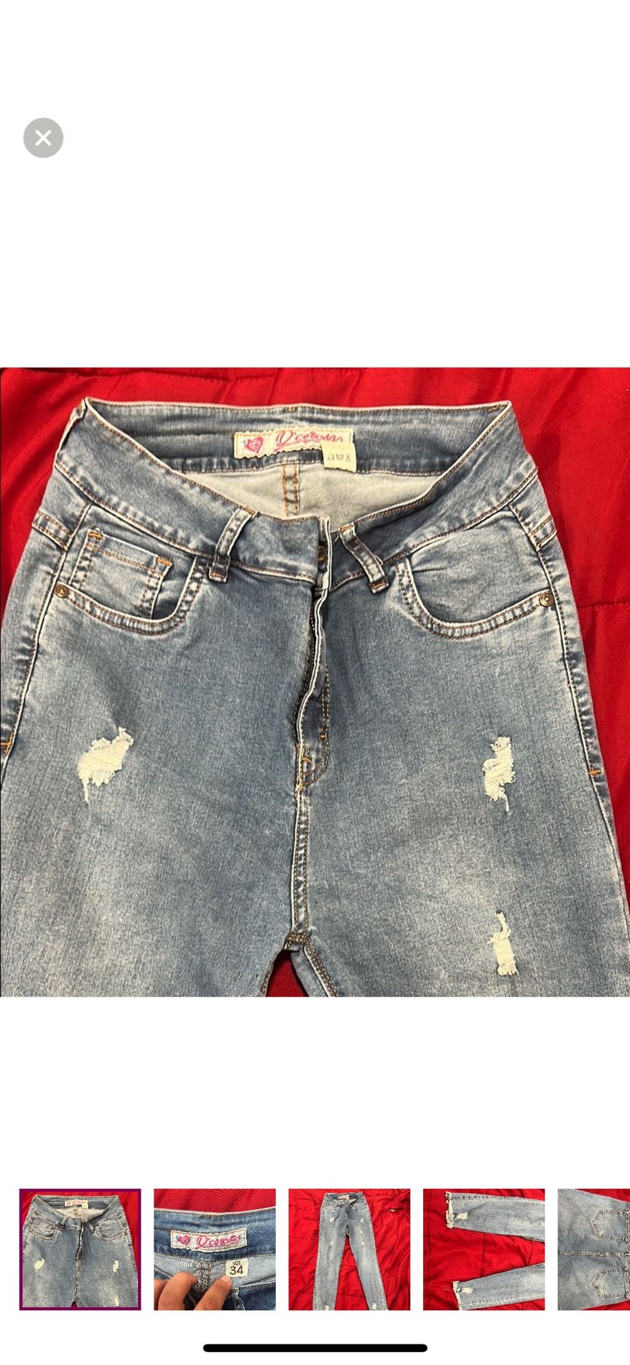 Denim Largo Size