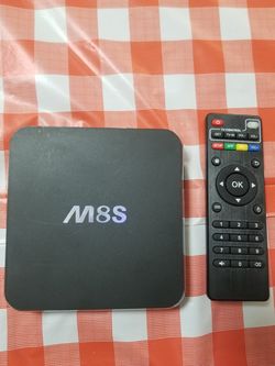 M8S tv box works great 40$