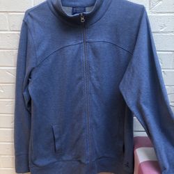 Pendleton Women’s Full Zip Sweatshirt Jacket Blue Size L