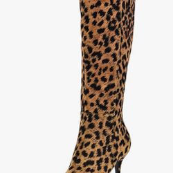 GUESS Gressa Leopard Boots Size 8.5 *New*
