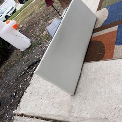 White Bed frame / Headboard 