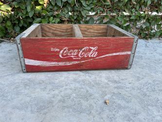 Vintage Coca Cola Crate 