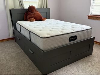 Ikea Bed with Ample Storage