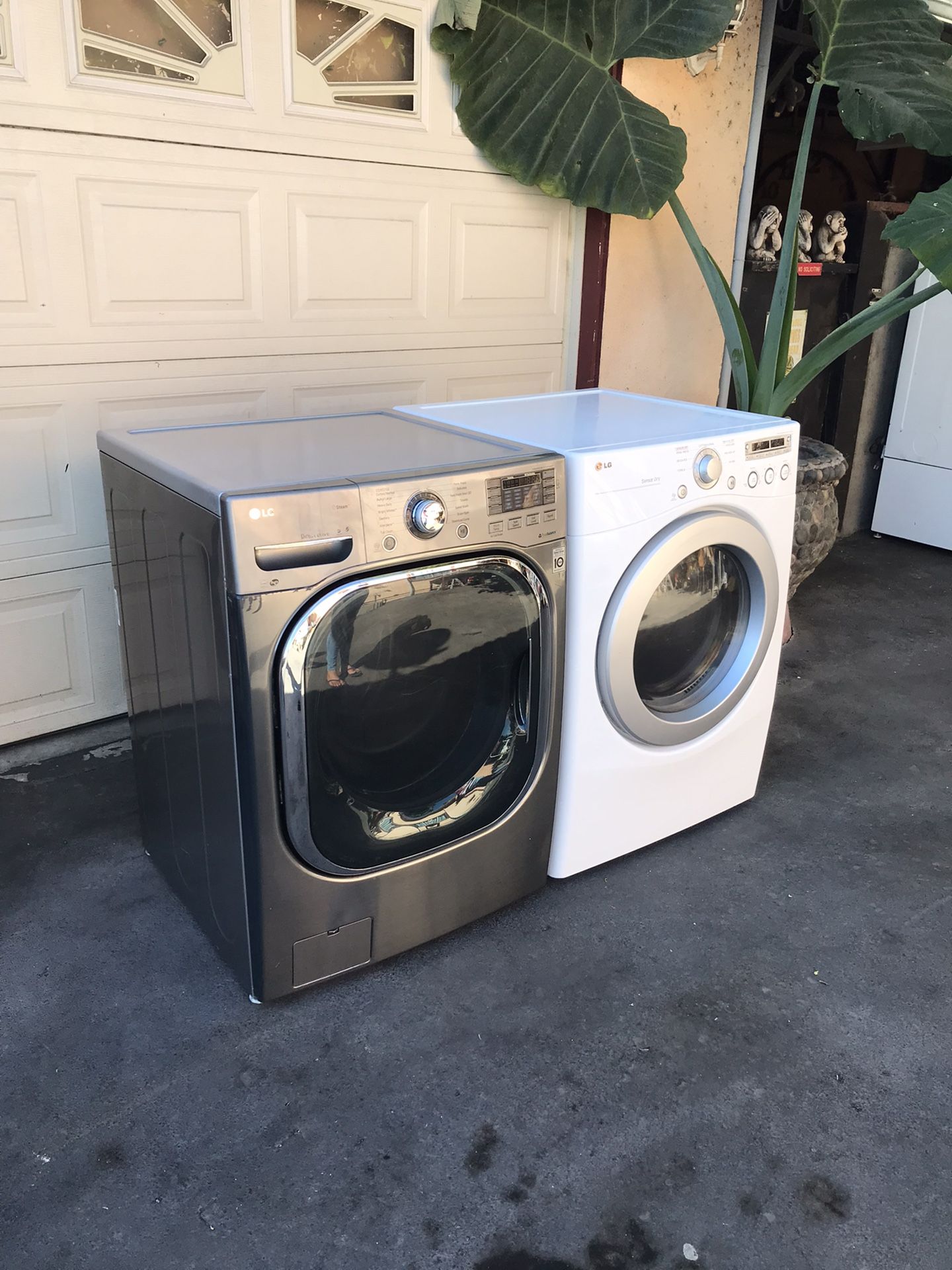 washer and gas dryer 