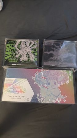 Pc perfect order,pitch black  and prismatic spc