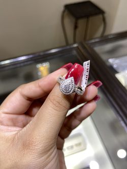 1/2 ct diamond ring, bridal set for a good price!!