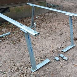 Heavy-duty Aluminum Fully Adj. Ladder Rack