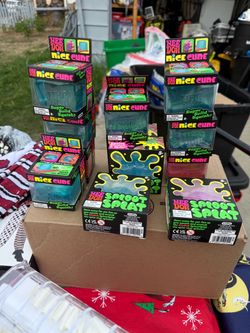NeeDoh Nice Cube & Sploot Splat Lot