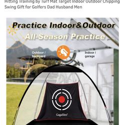 Golf Hitting Net Enclosure