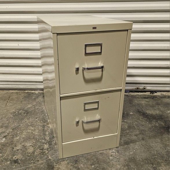 2 Drawer Commercial File Cabinet