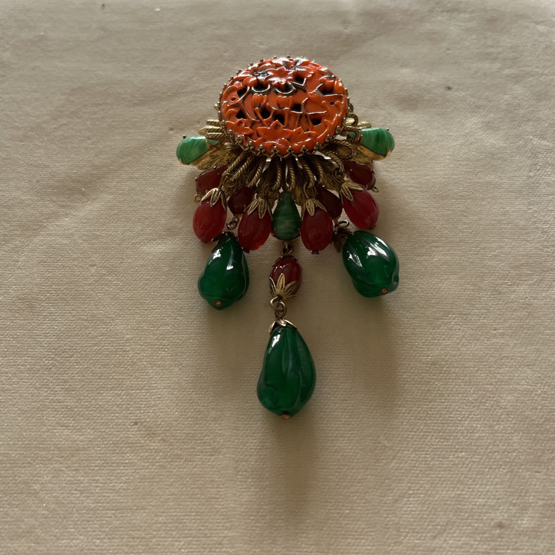 Vintage Brooch And Pendant