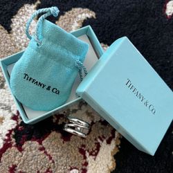 Tiffany’s Zig  Zag Ring Size 7
