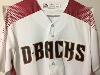 D-Backs Majestic Baseball Jersey medium & XL