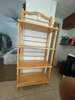 Wooden stand