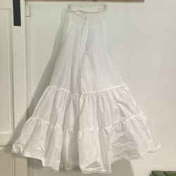 Wedding Dress Slip Skirt