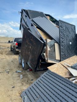 Trash trailer