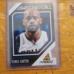 Vince Carter Die Cut Numbered Of 99
