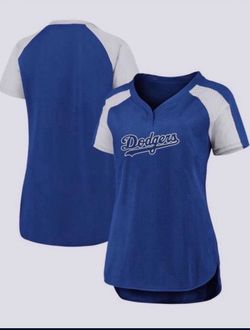 Los Angeles Dodgers Women's V-Neck Jersey