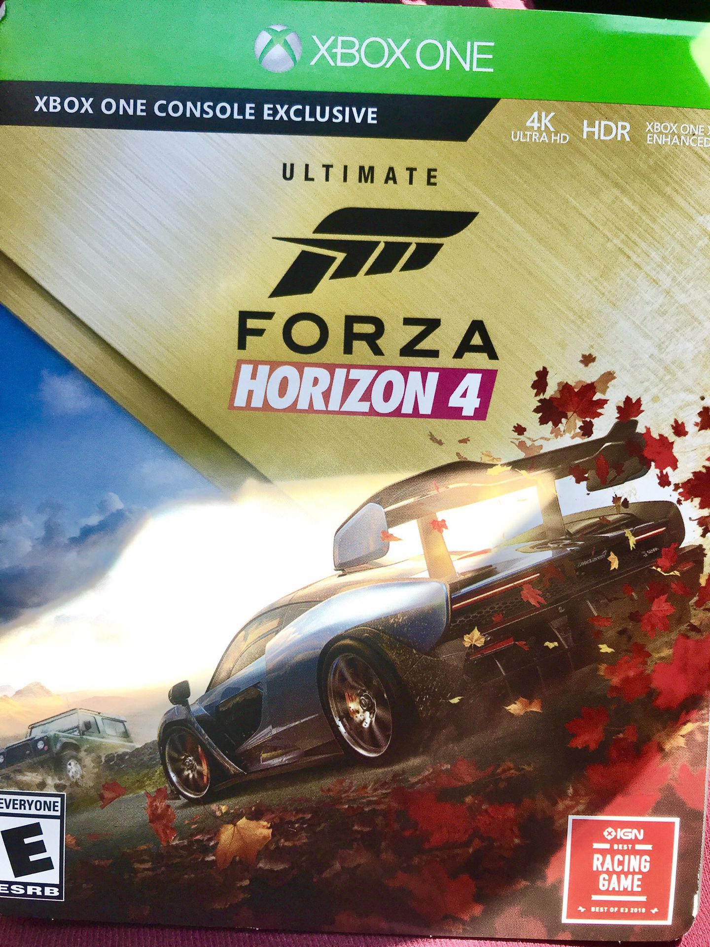 Forza Horizon 4 Ultimate Steelbook Edition BRAND NEW & SEALED Xbox One for  Sale in Austin, TX - OfferUp