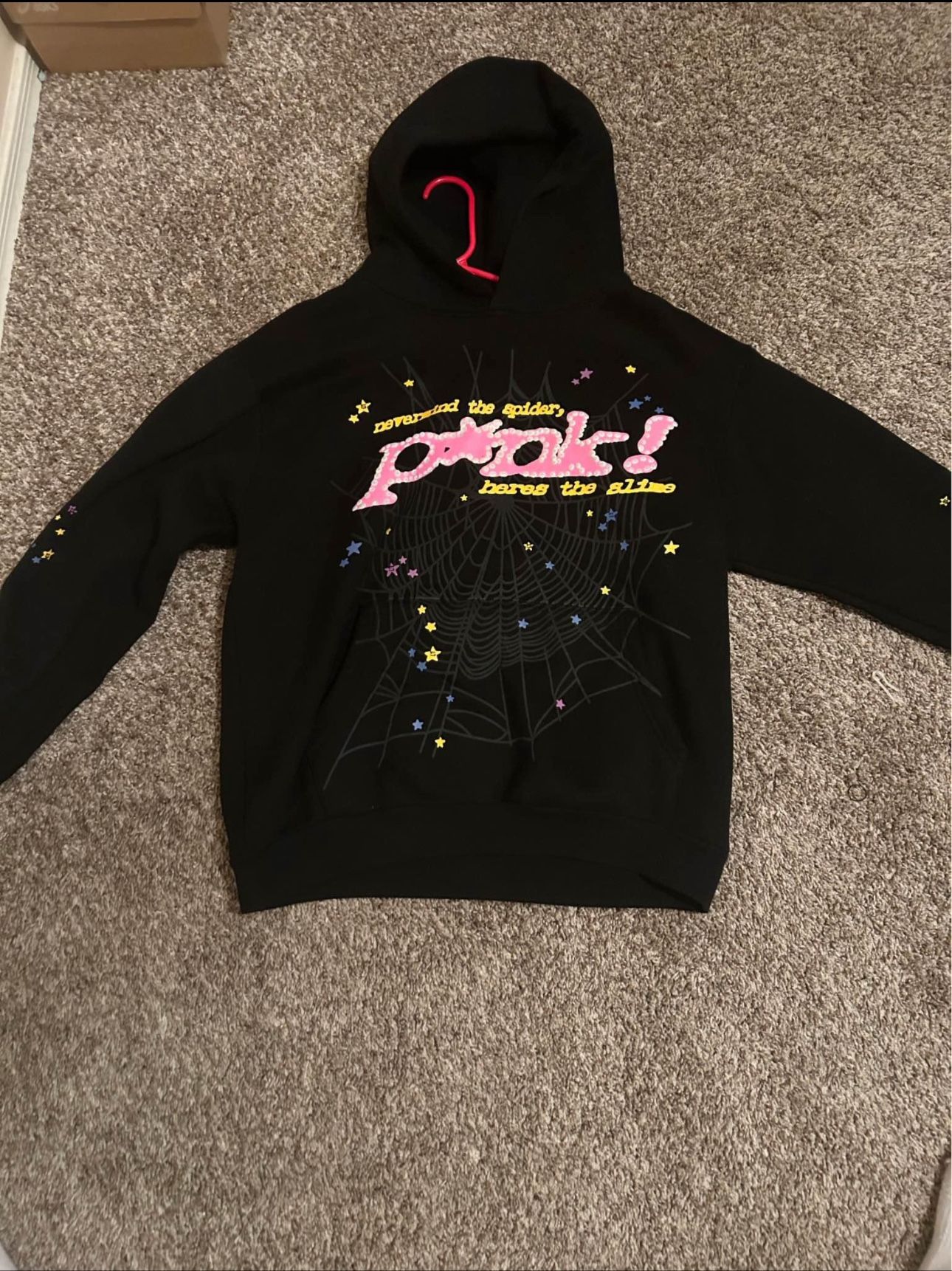 1:1 Sp5der Pink Hoodie