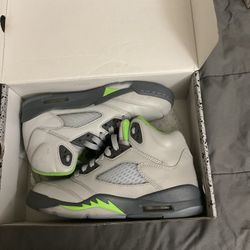 Jordan 5s Green Beans 