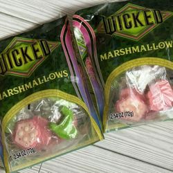 Wicked Marshmallows, size 2.54 oz, Pack Of 2. Vanilla Flavored.