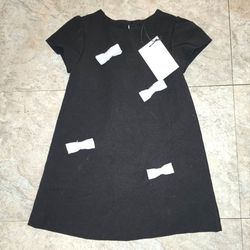 Zara toddler bow dress new