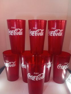Coca-Cola Cups Red Vintage G.E.T 32oz