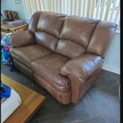Top Leather Recliner Sofa Couch