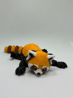 3D Printed Red Panda Articulated Figure
