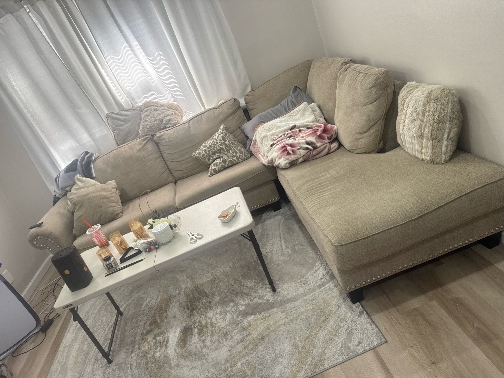 Used L sofa