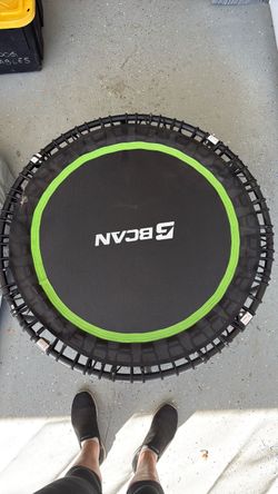 New Mini exercise trampoline.