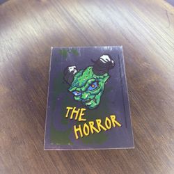 1996 Topps Goosebumps Foil Stickers "The Horror" #6 RARE