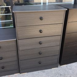Chest 5 Drawers In Any Color New 