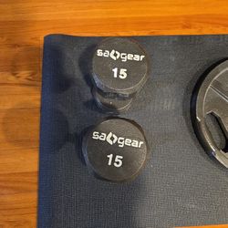 Dumbells 15 Pounds