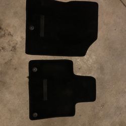 Black Kia Sorento floor mats
