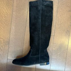 Jimmy Choo Black Suede Knee Boots - Women’s 12, Euro 43