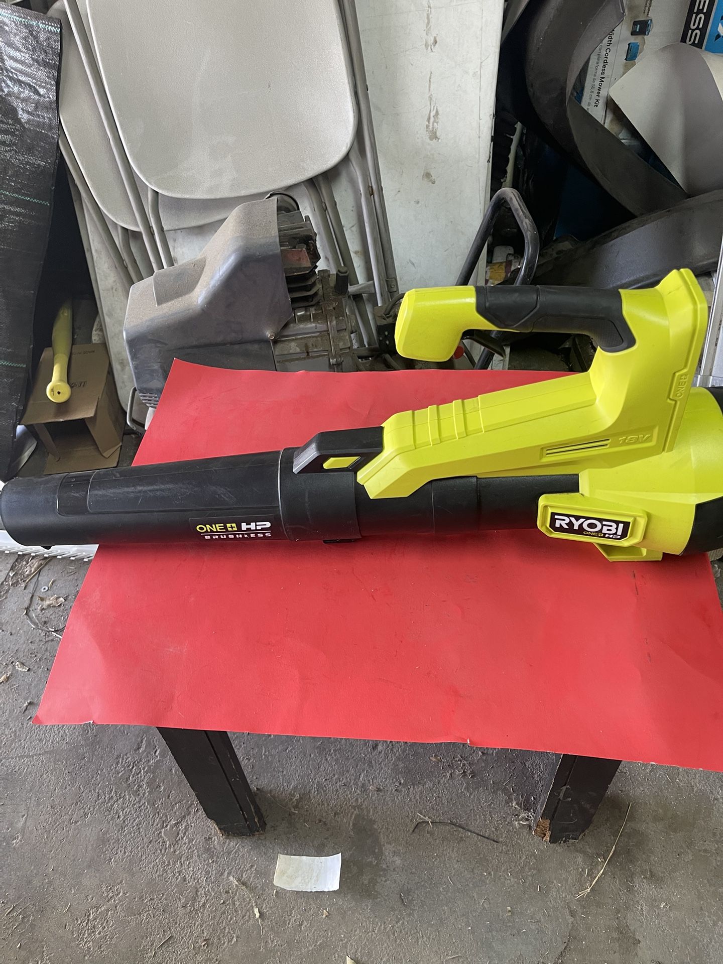 RYOBI HP 18V 110 MPH 350 CFM Leaf Blower
